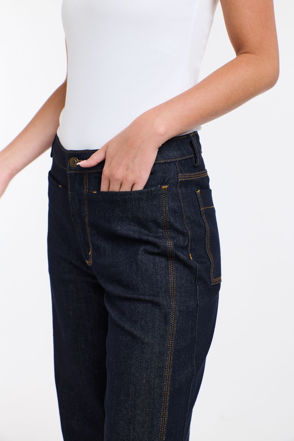 Brandy Stitch Jean
