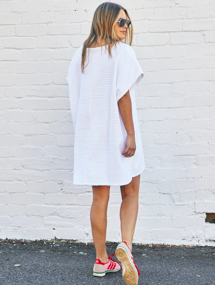 Towelling Beach Cover Up