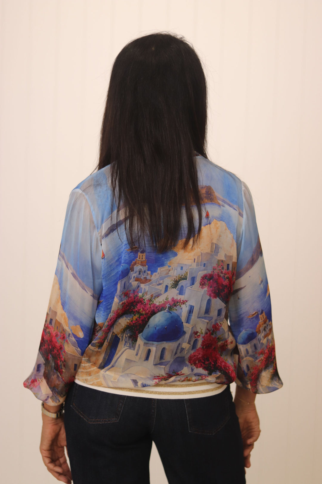 Greece Silk Bomber