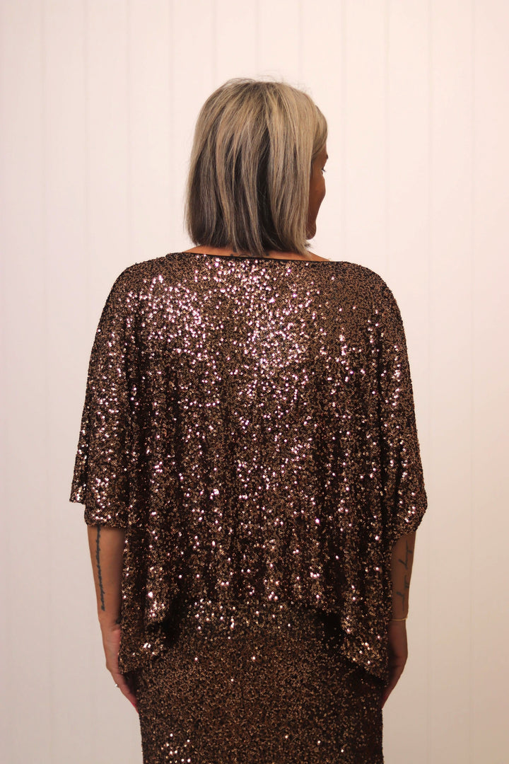 Kaylene Sequin Top
