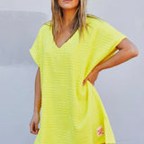 Towelling Beach Cover Up
