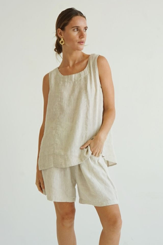 Elly Linen Top
