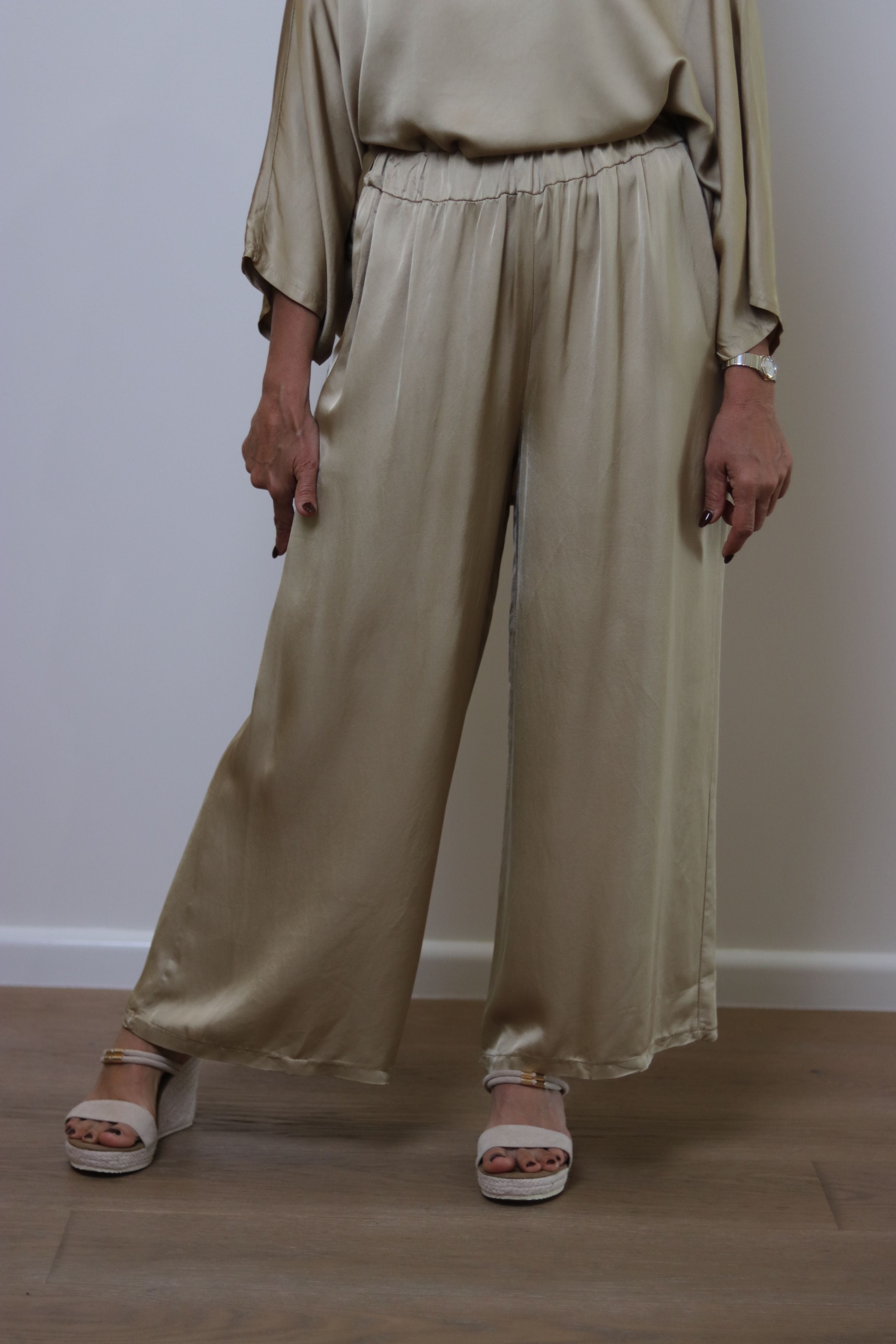 Karly Satin Blend Pants