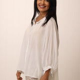 Laura Cotton Detail Top