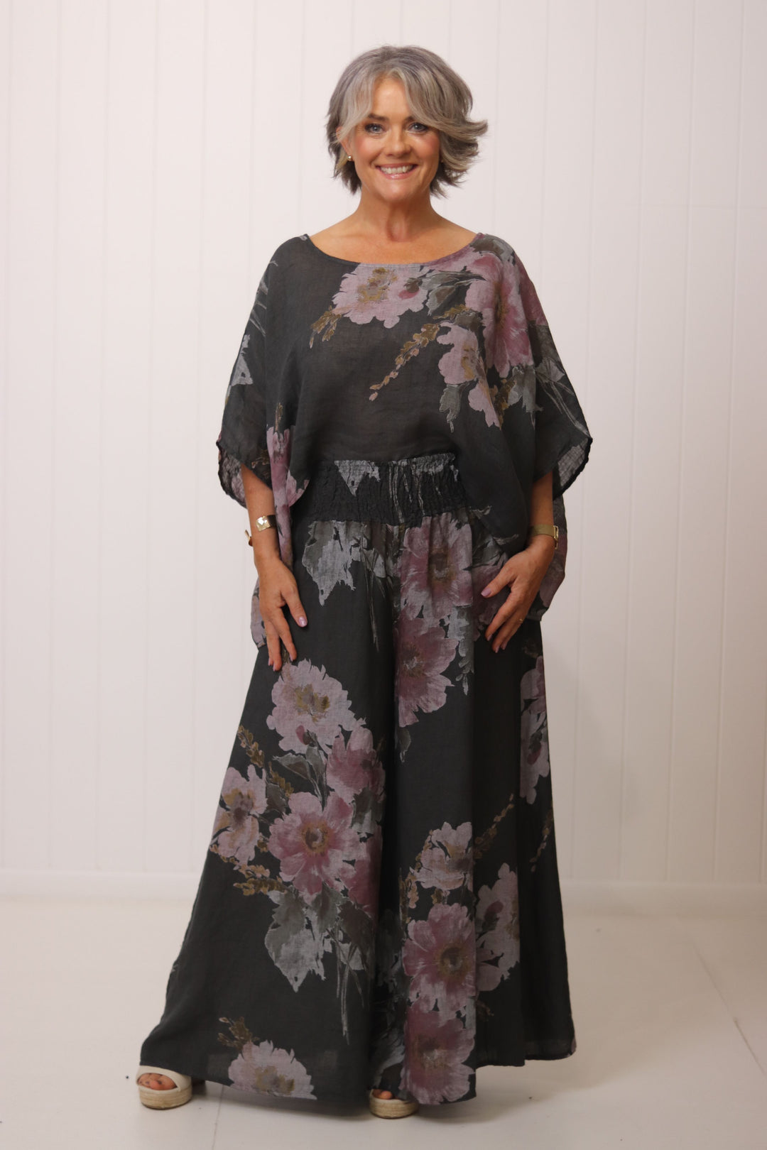 Taziano Pant Charcoal