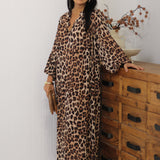 Billow Dress Leopard