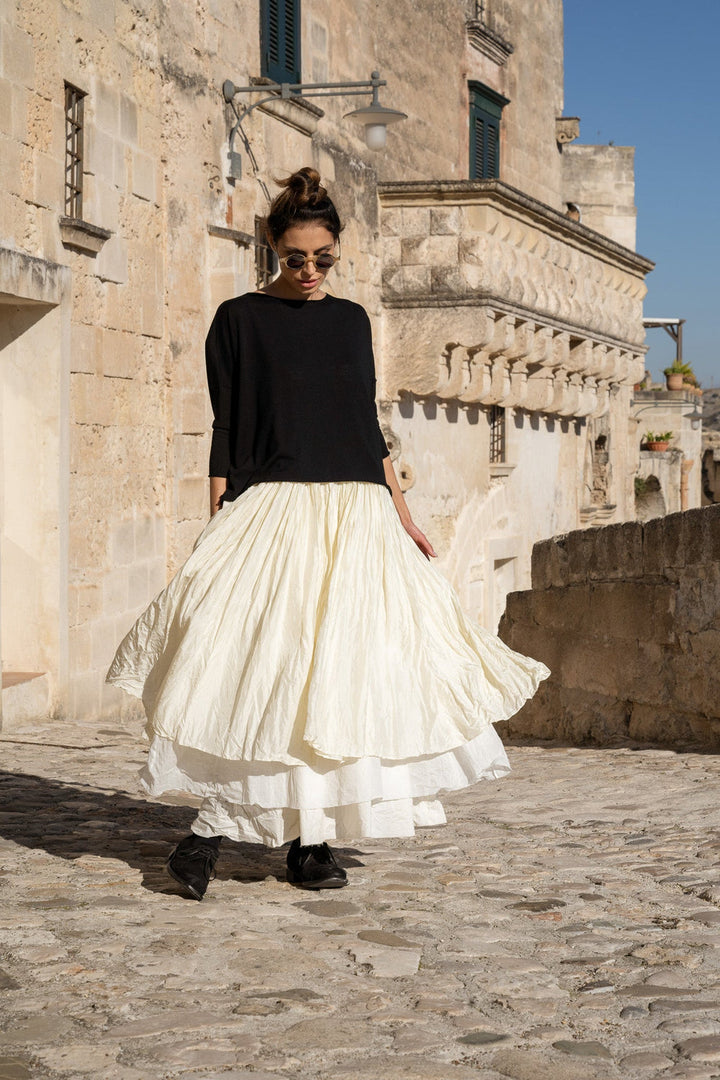 Amelie Silk Tutu Slip Dress