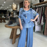 Mimi Floral Silk Top