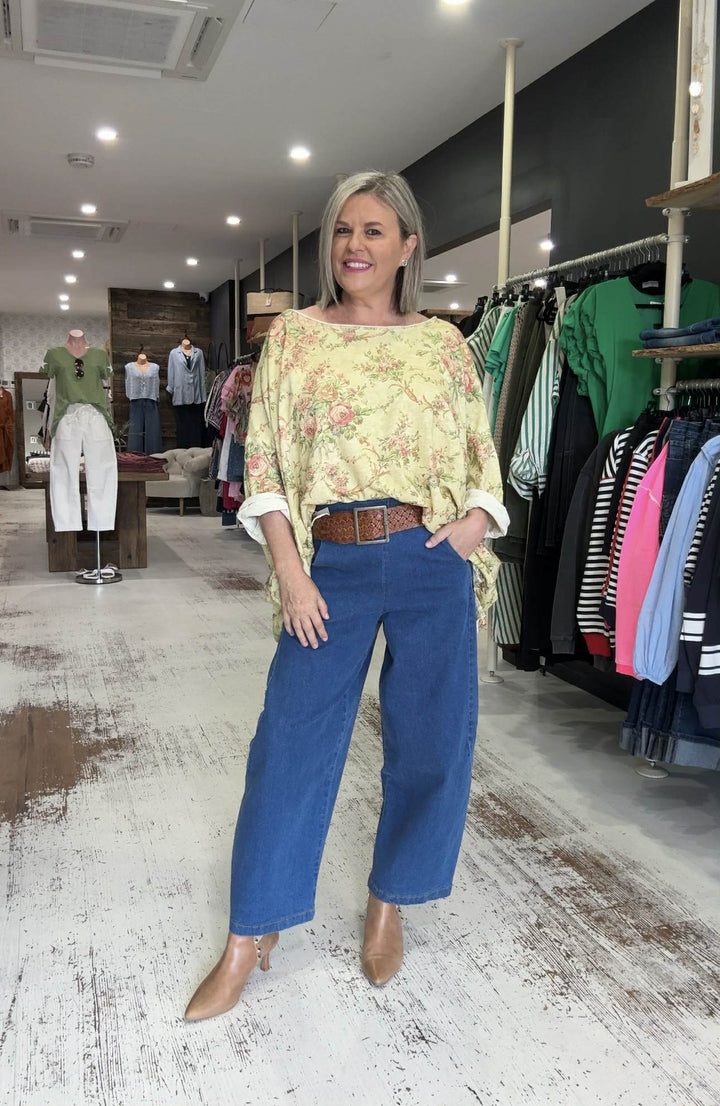 Be Free Top Meadow Mist