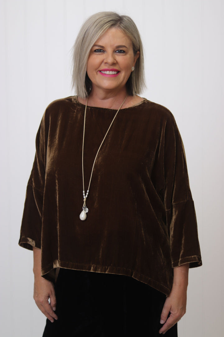 Vallerie Hinley Top Velvet