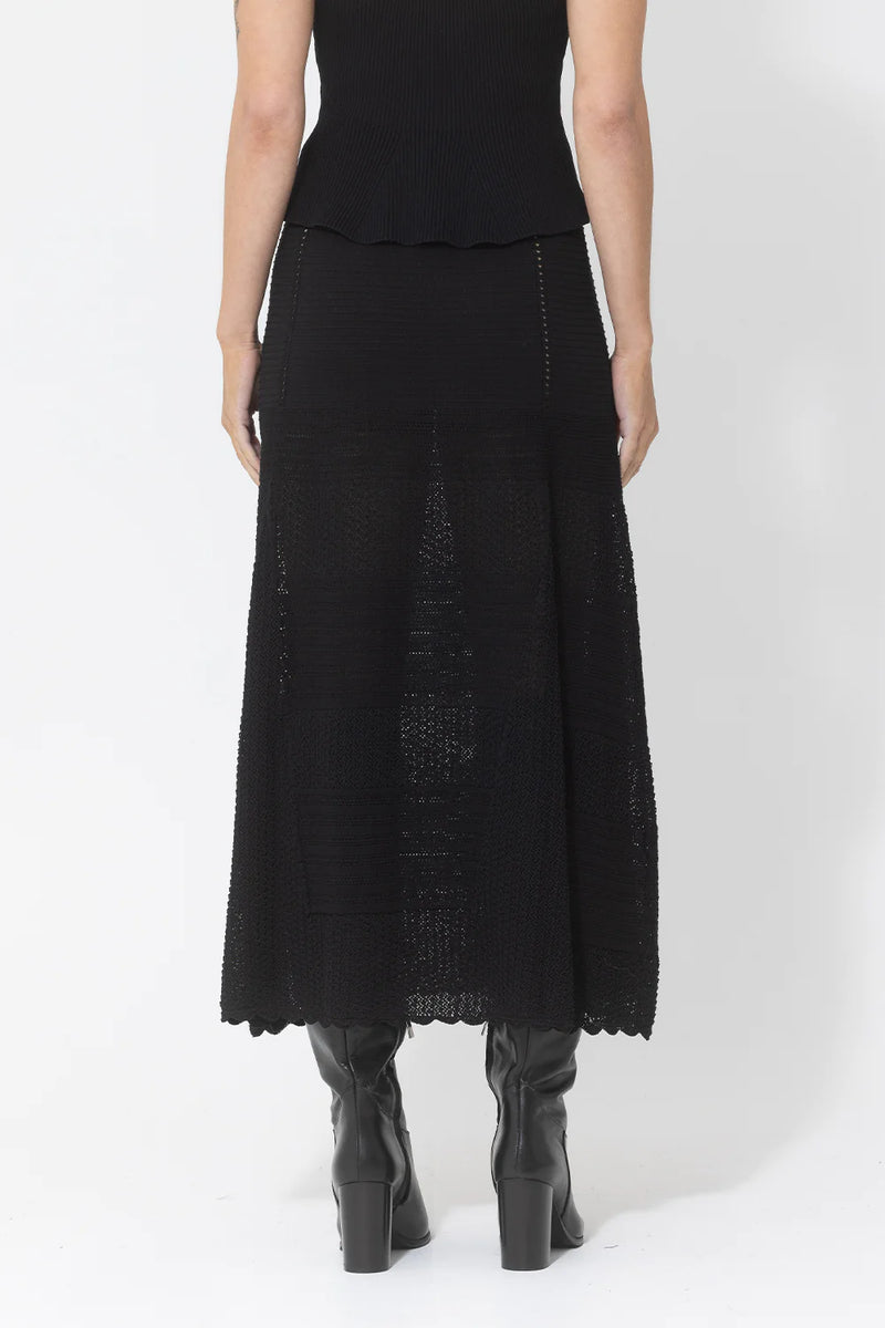 Pointelle Skirt