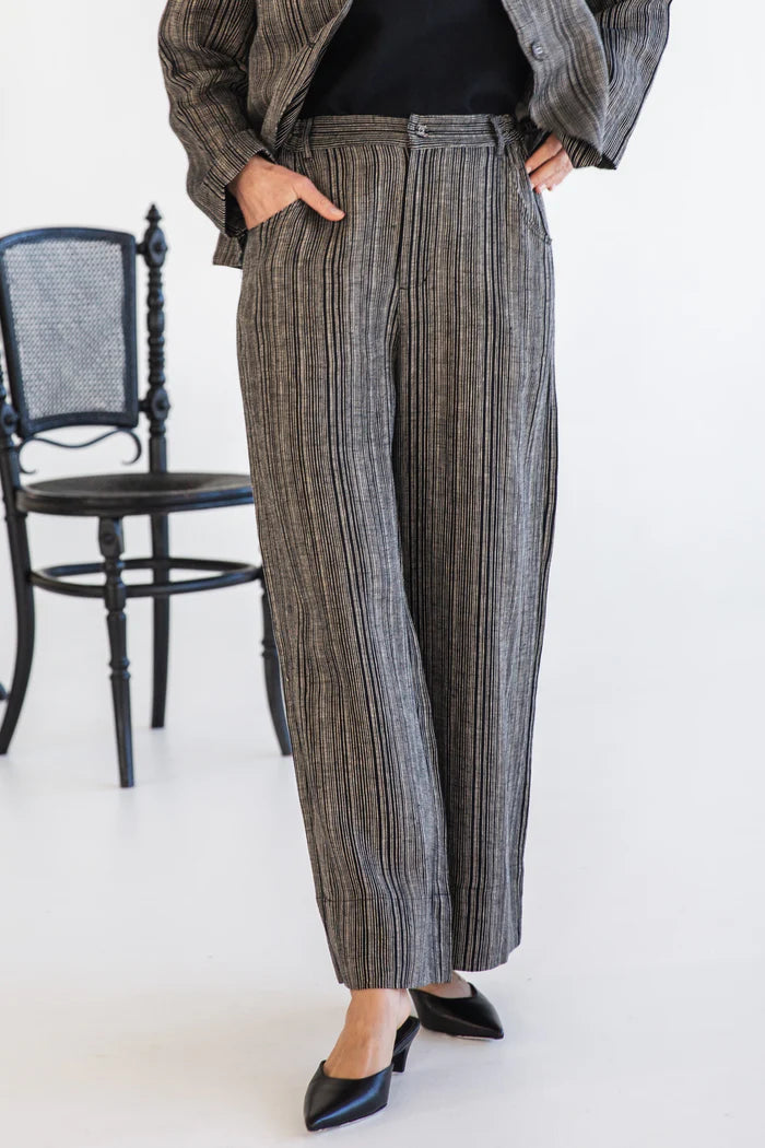 Bowie Pant Raven Stripe