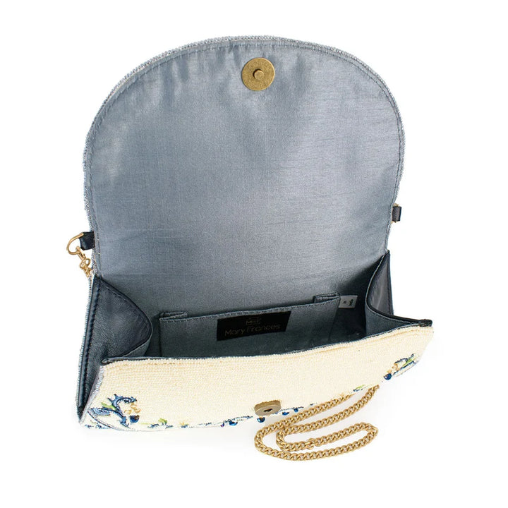 Capri Lemons Beaded Crossbody