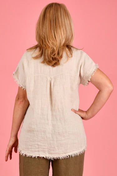 Capri Linen Tee