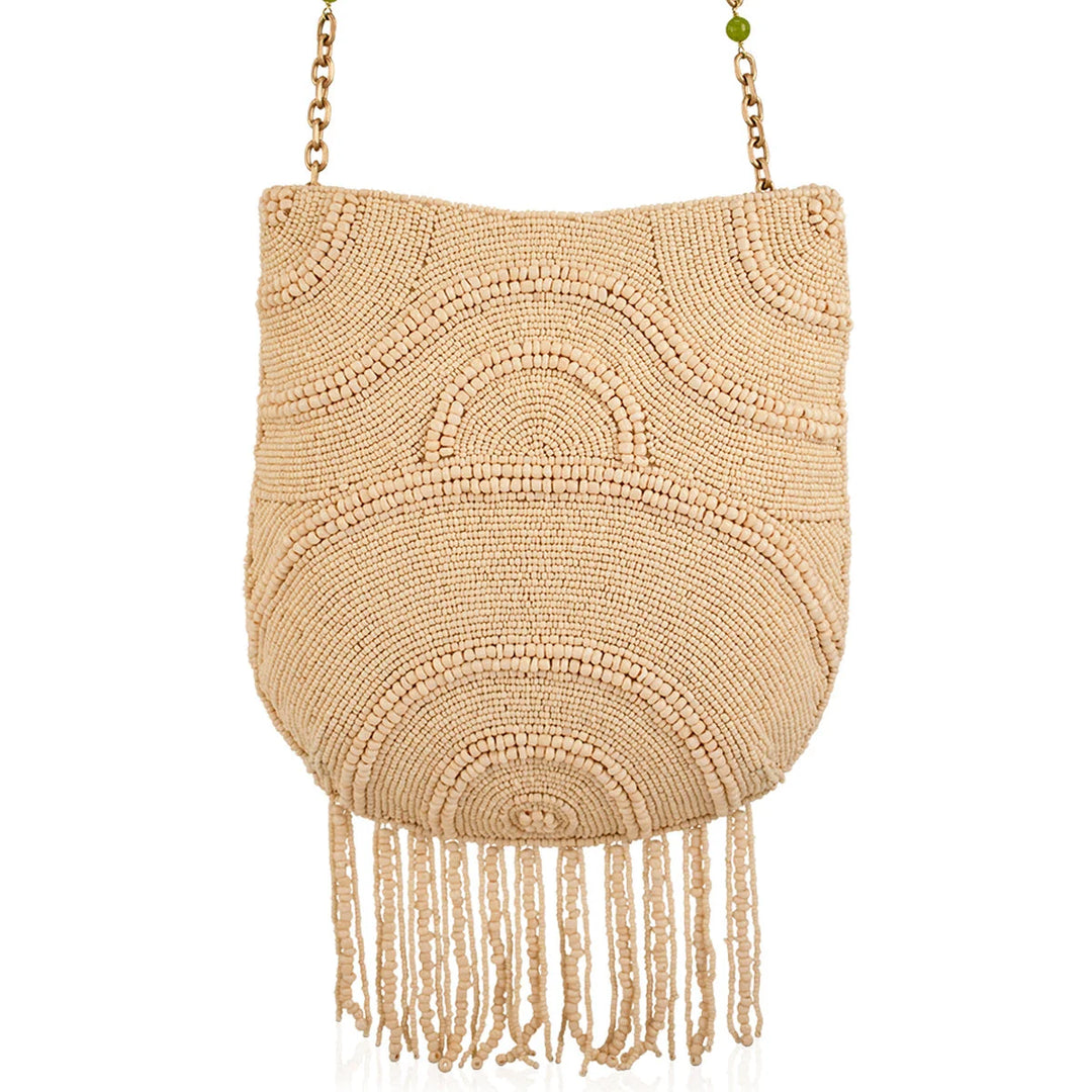 Coconutty Beaded Crossbody
