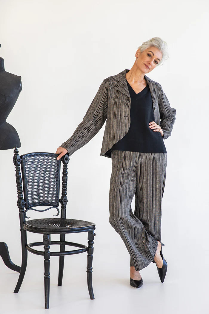 Conrad Blazer Raven Stripe