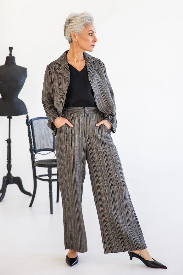 Conrad Blazer Raven Stripe