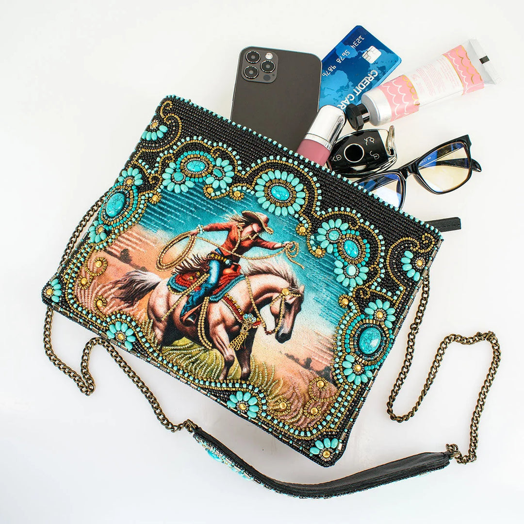 Cowgirl Beaded Crossbody