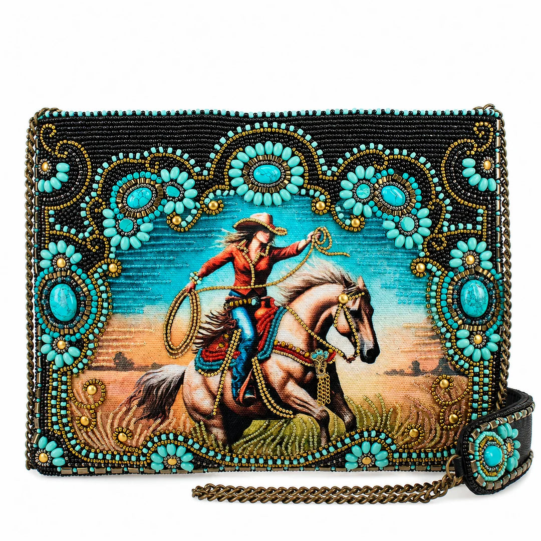 Cowgirl Beaded Crossbody