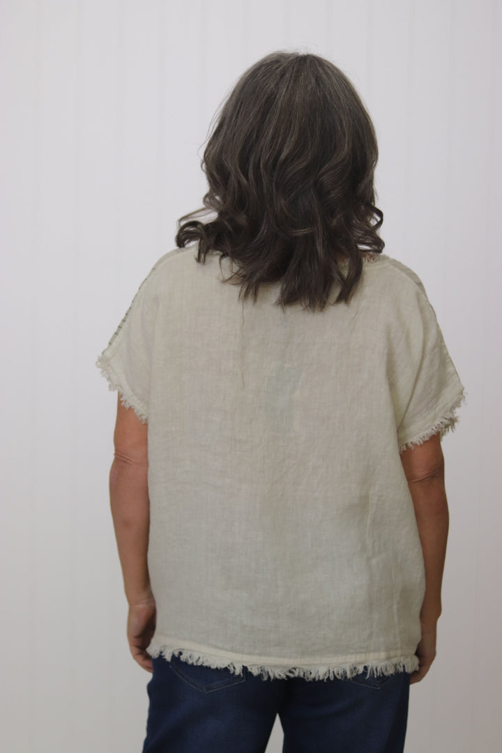 Vienna Woven Top