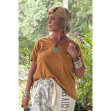 Moon Dance V Neck Tee