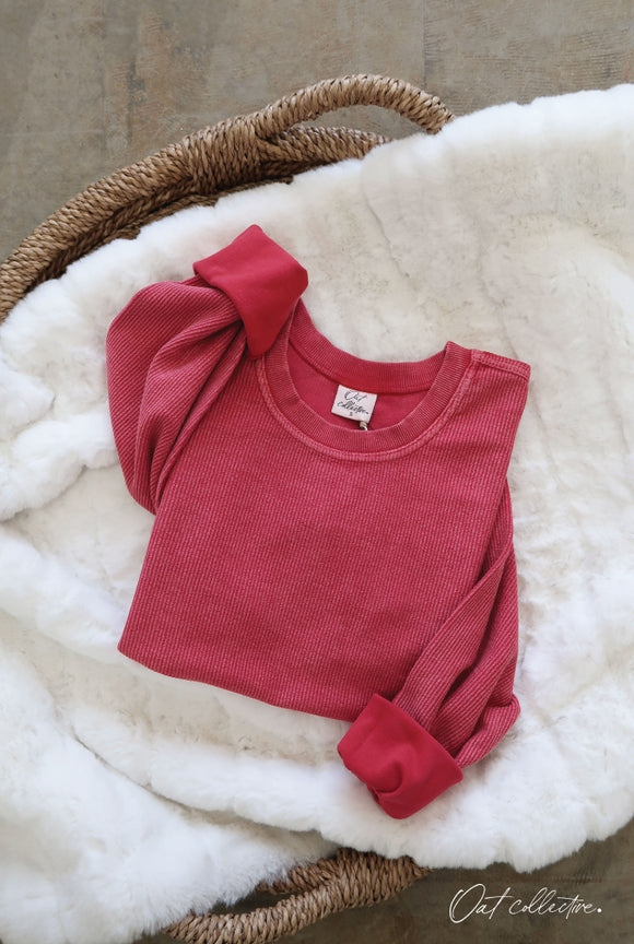 Vintage Crop Sweat