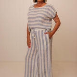 Alessa Woven Pants Stripe