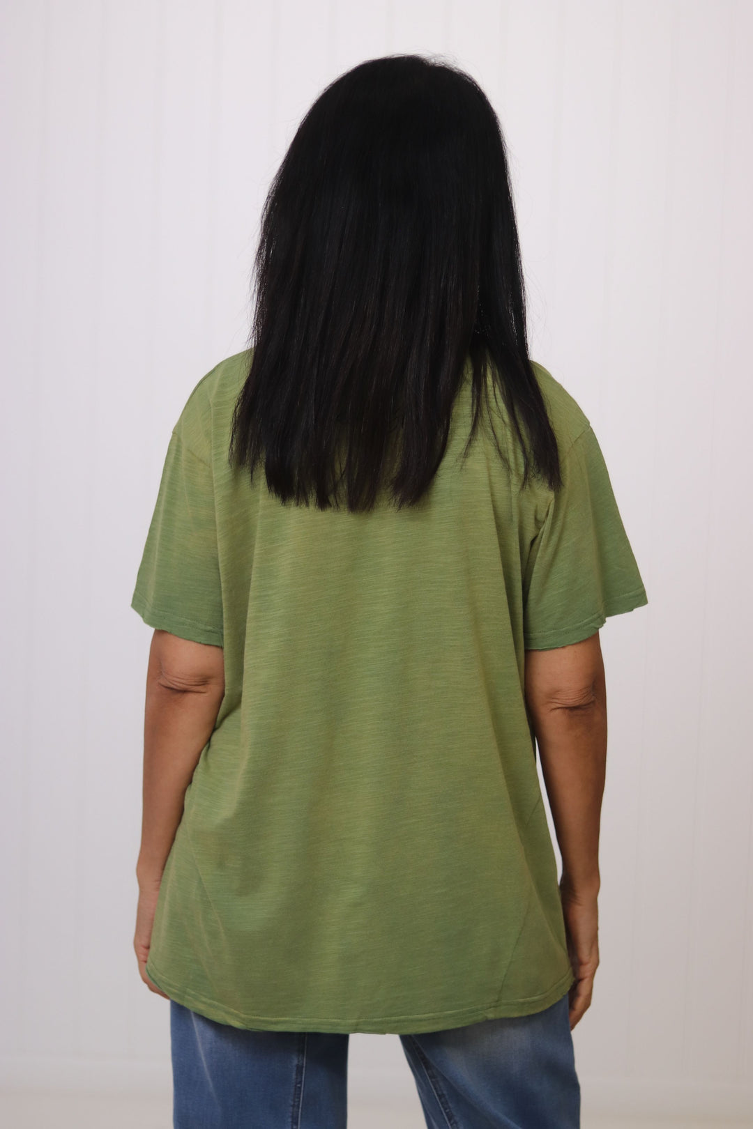 Moon Dance V Neck Tee