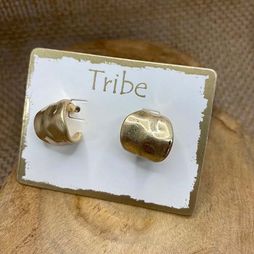 Pia Hammer Hoop Earrings