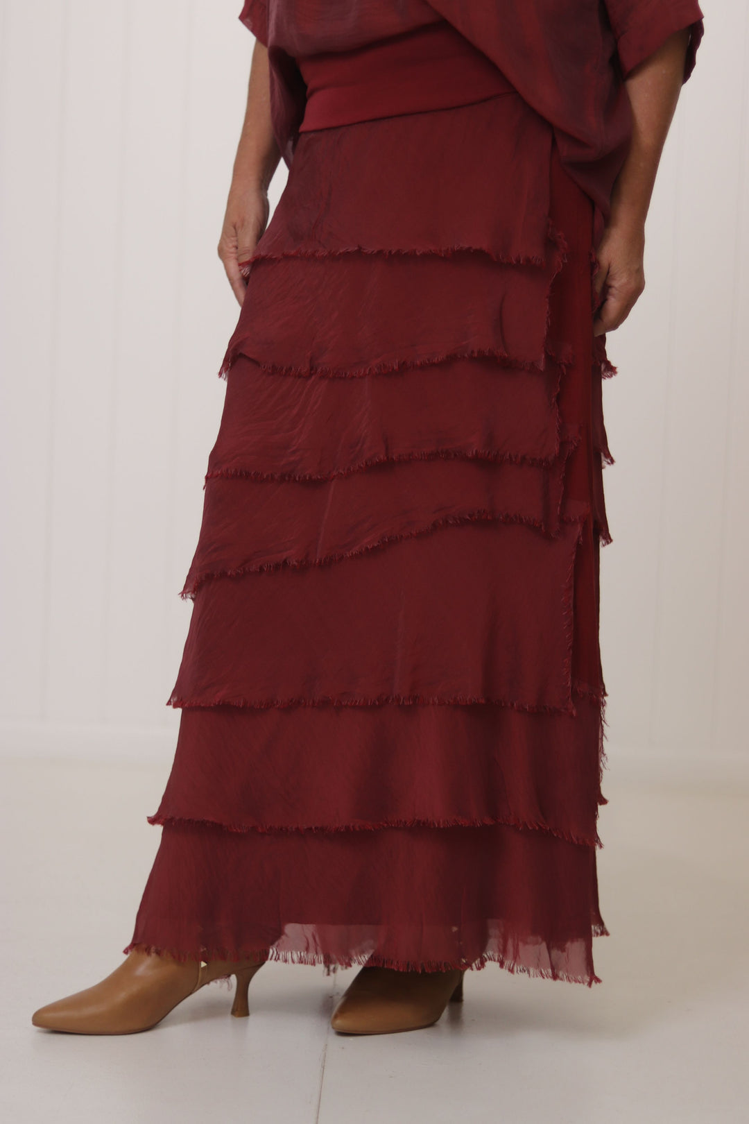 Catherine Silk Skirt