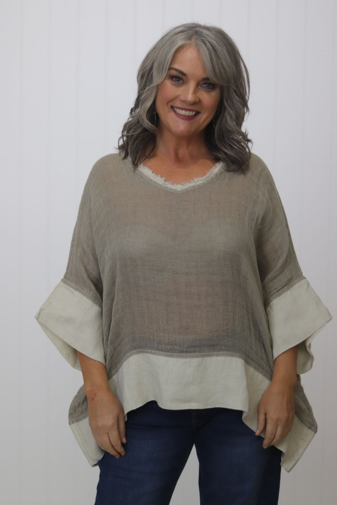Sofia Linen Top