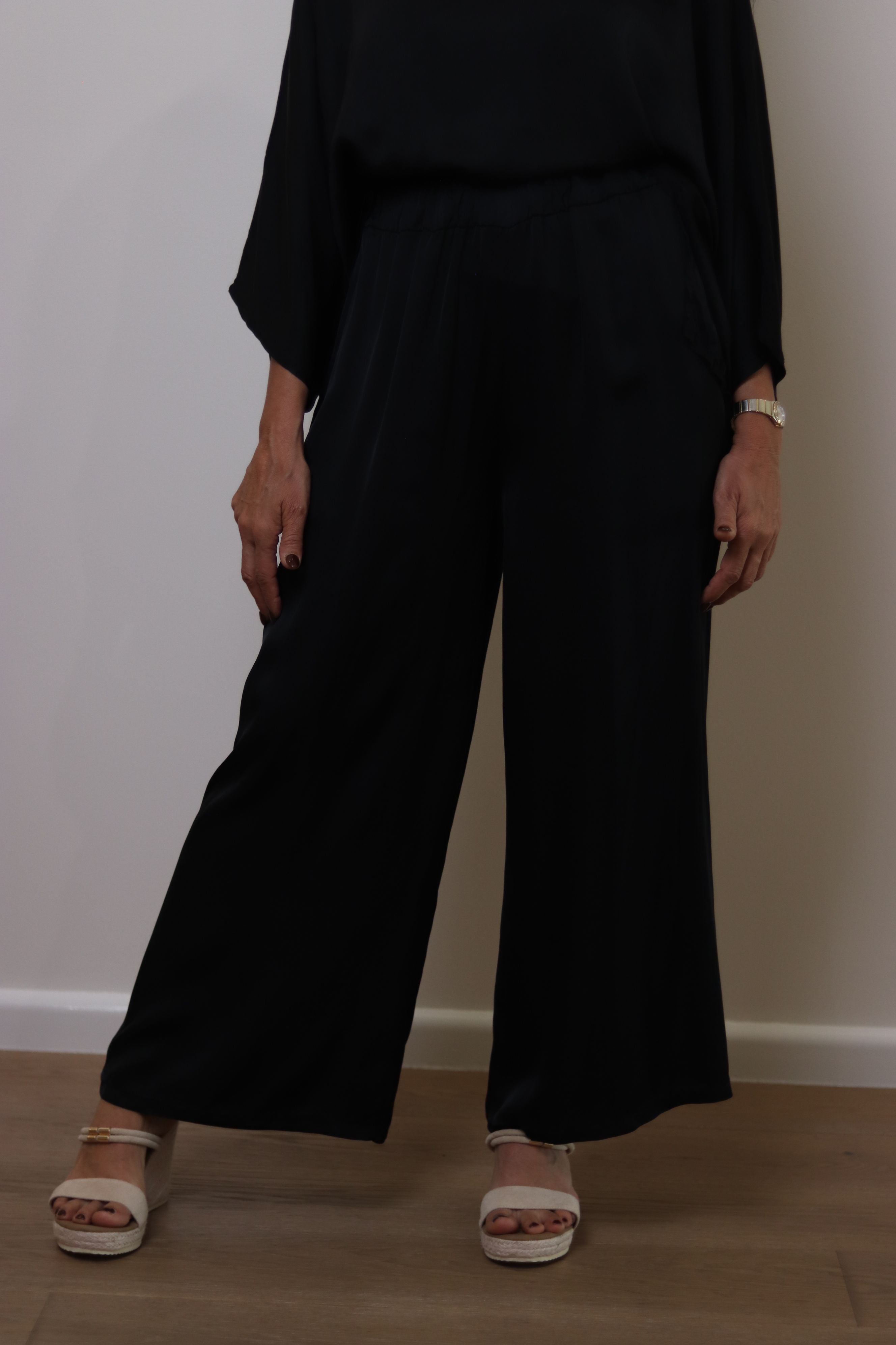 Karly Satin Blend Pants