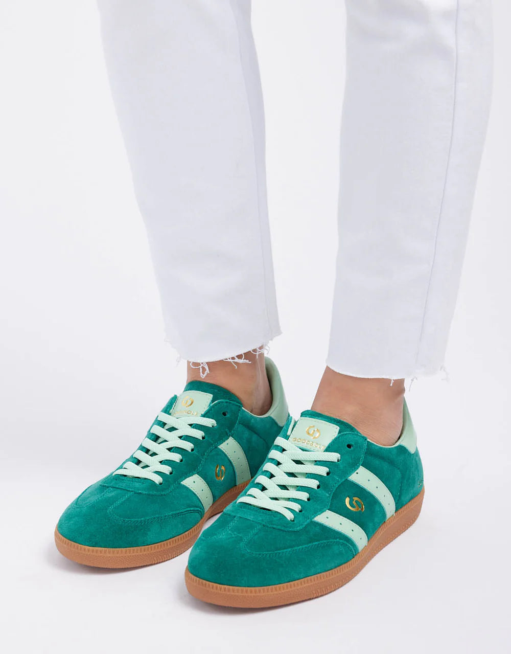 Goodsole 2001 Parallel Green/Mint Suede