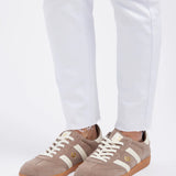 Goodsole 2001 Parallel Walnut Brown/Ivory Suede