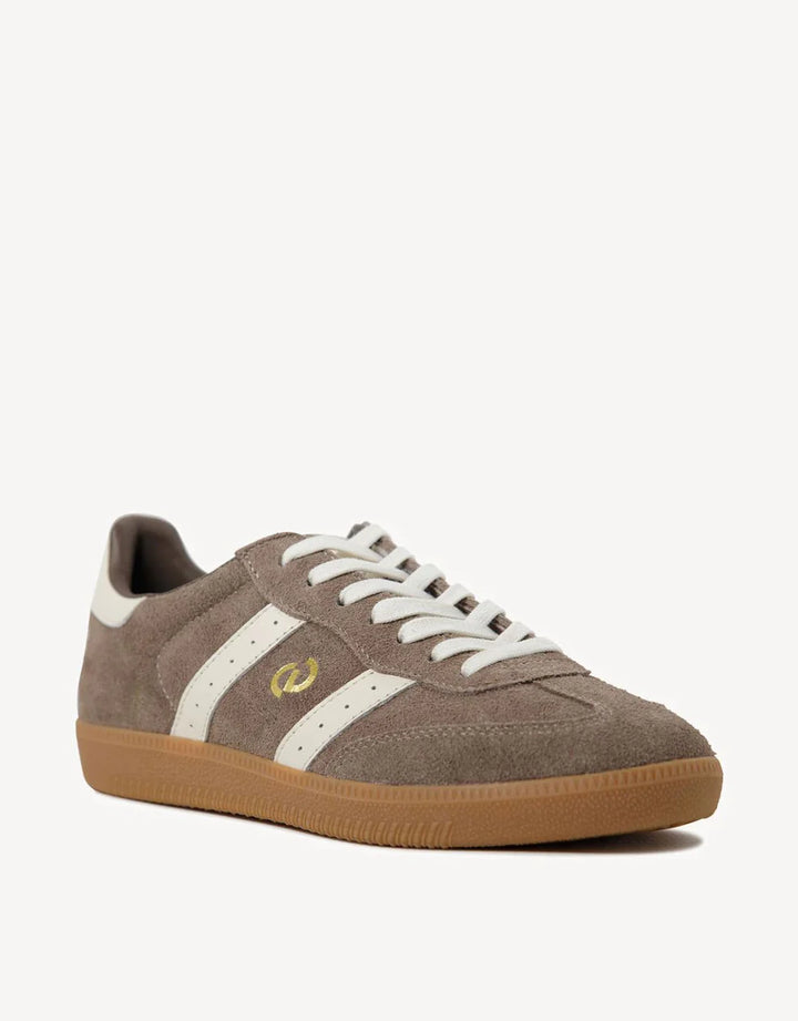 Goodsole 2001 Parallel Walnut Brown/Ivory Suede