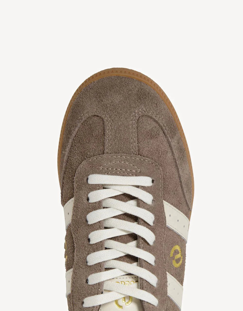 Goodsole 2001 Parallel Walnut Brown/Ivory Suede