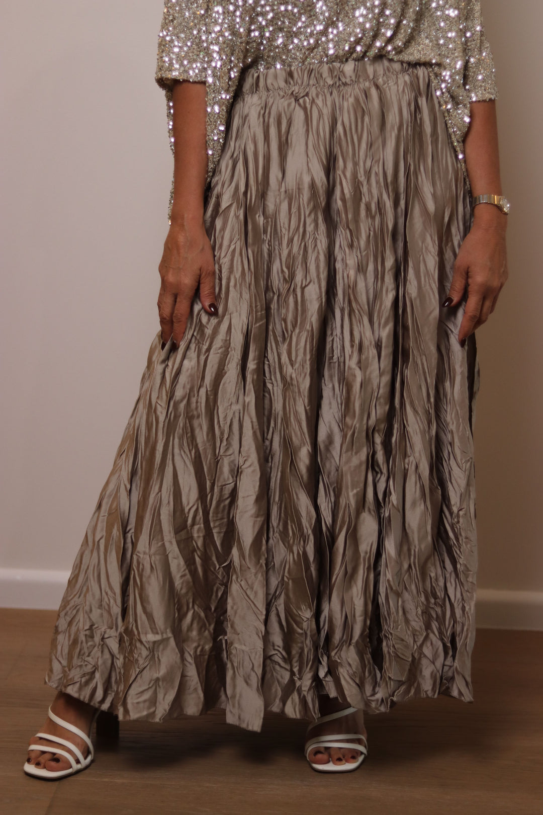 Crinkle Skirt
