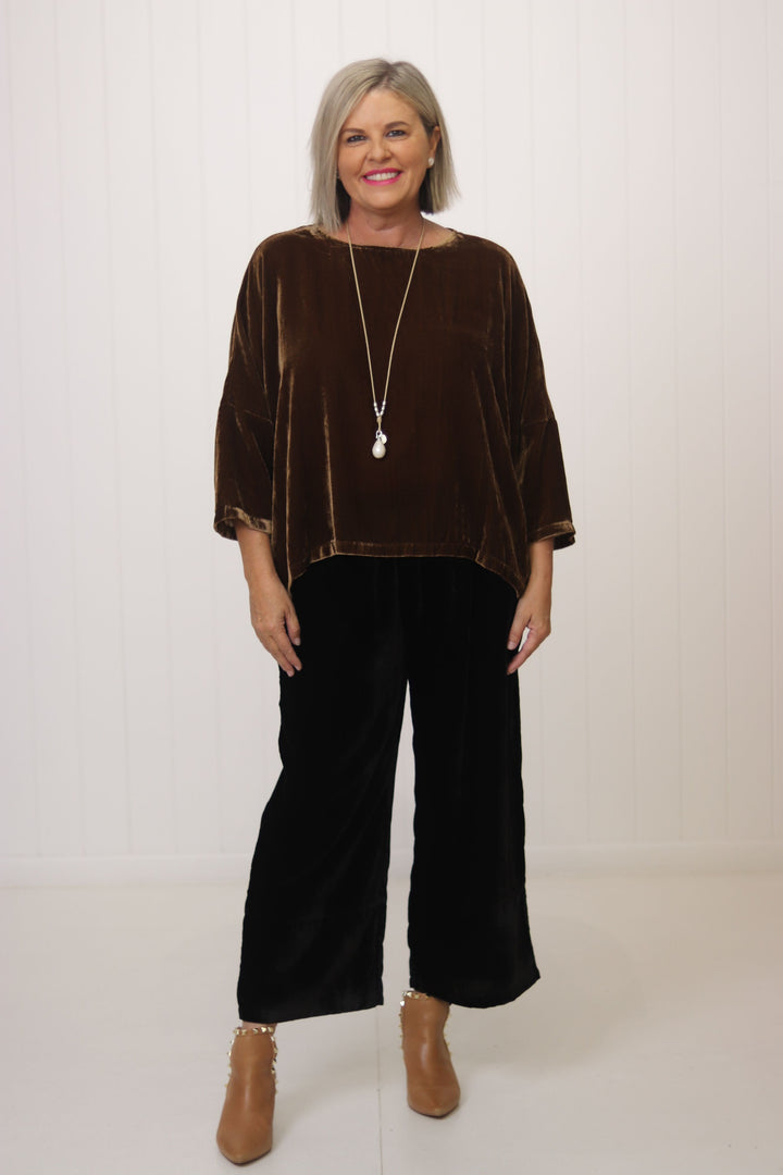 Vallerie Hinley Top Velvet
