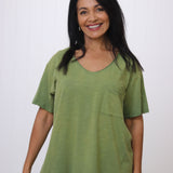 Moon Dance V Neck Tee