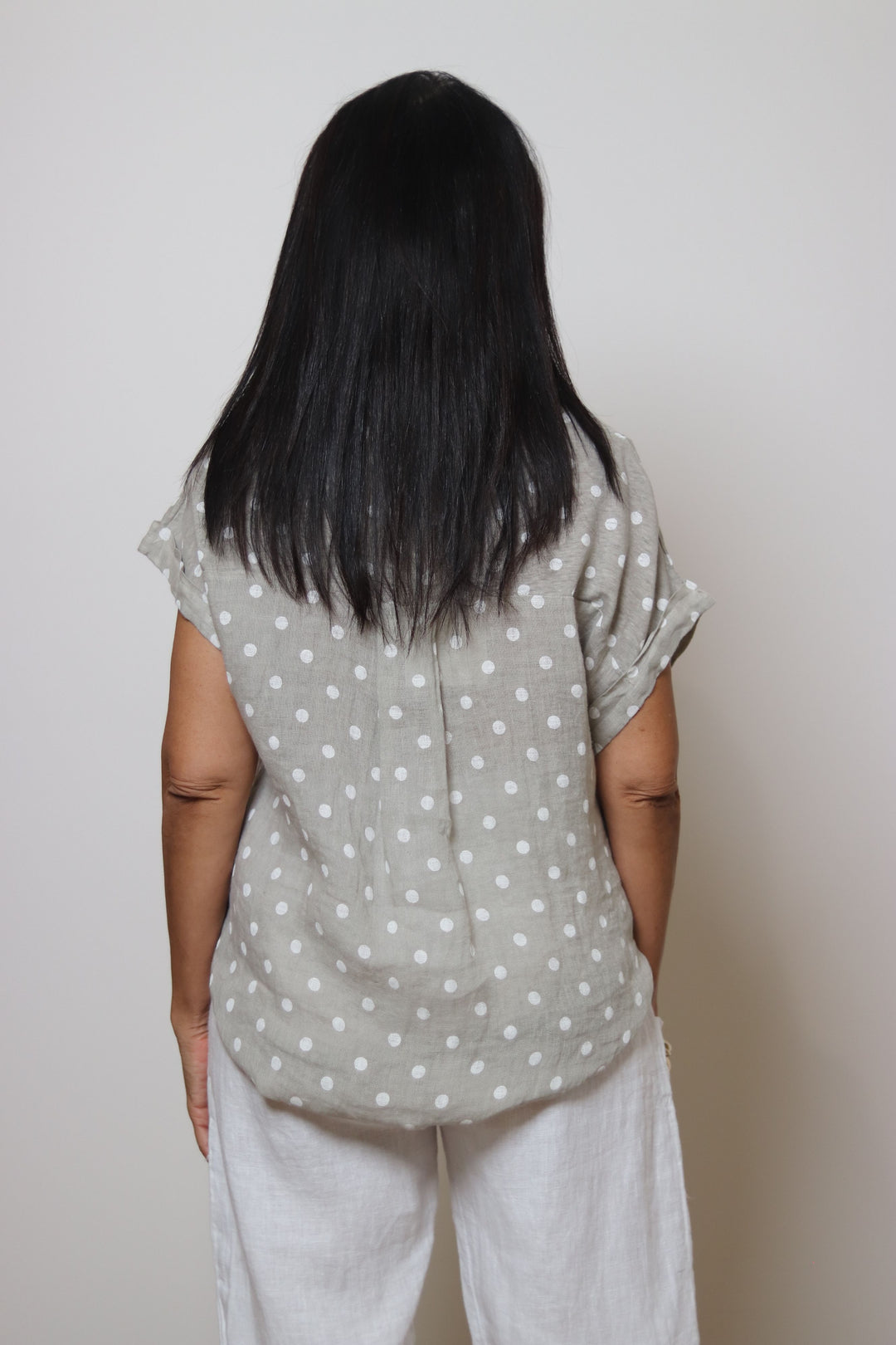 Linen Spot Tee