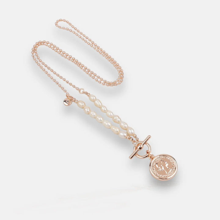 Fresh Water Pearl Coin Necklace