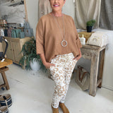 Hinley Top Sleeved Camel