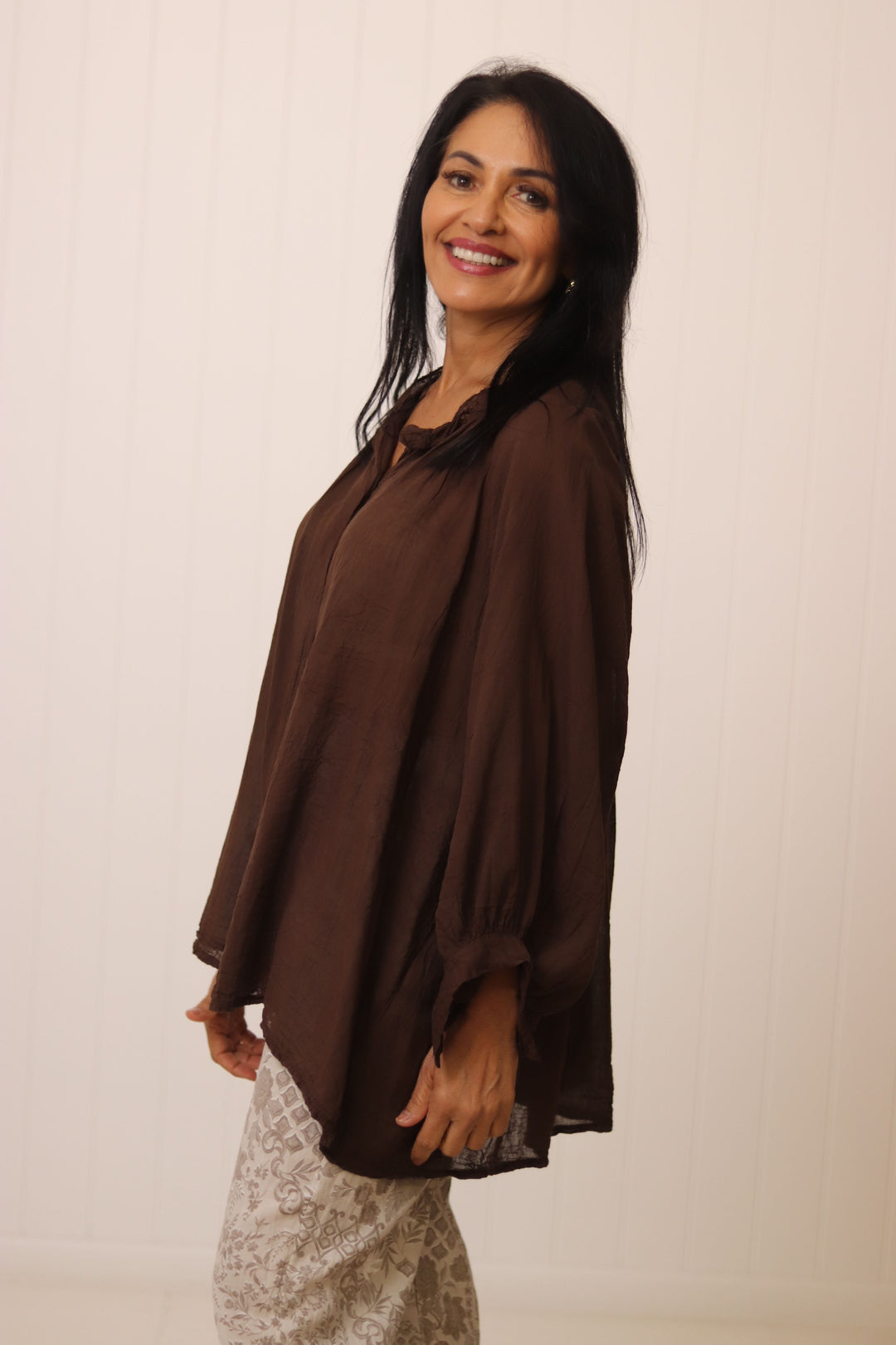 Laura Cotton Detail Top