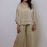 Riley Satin Blend Top