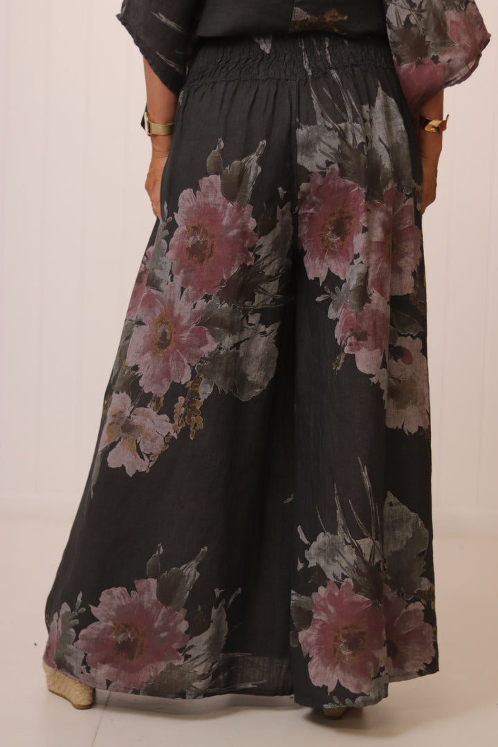 Taziano Pant Charcoal