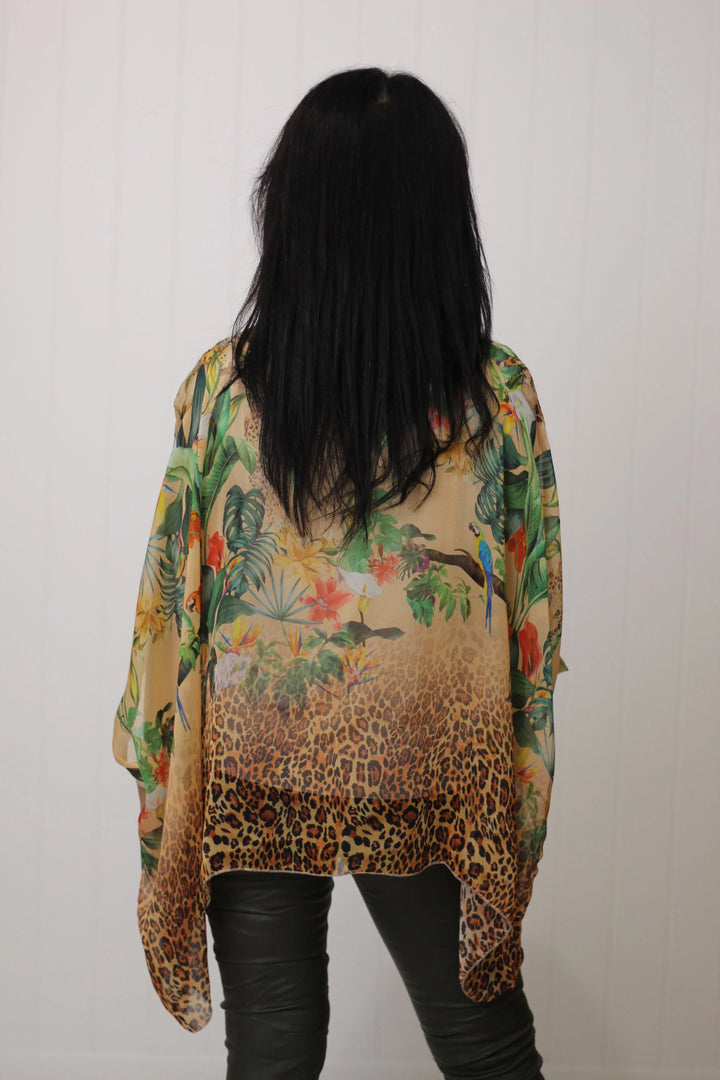 Jungle Silk Top