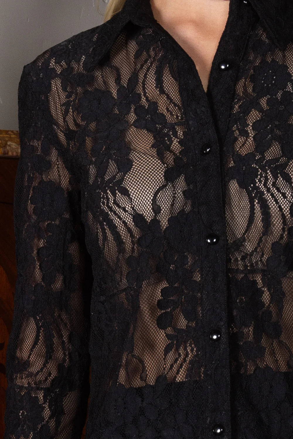 Secret Garden Lace Body Shirt