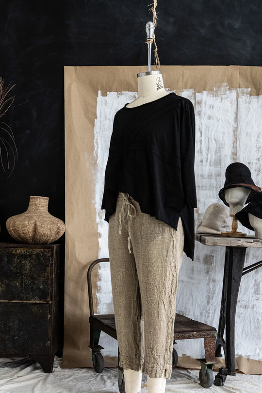 Leon Pant - Raw Linen