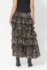 Leopard Layer Skirt