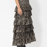 Leopard Layer Skirt